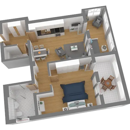 Myhome Ruegen - Haus Johanneshorst Apart Otel